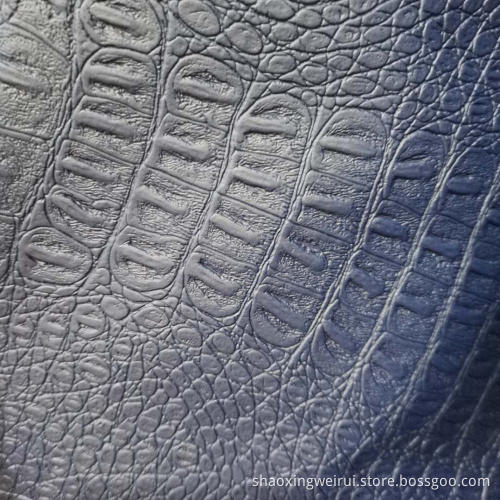 Snake Grain PVC Artficial Leather With Nonwoven Backing
